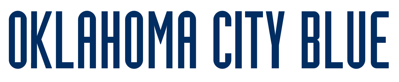 Oklahoma City Blue 2015-Pres Wordmark Logo iron on transfers for clothing